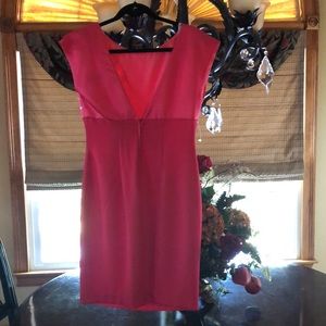 Dress up in a pink satin look! Never worn. Vintage bling